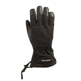 509  Youth Rocco Guantlet Mitten Snowmobile Waterproof Insulated Warm Liner Black