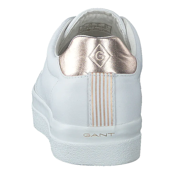 Avona Sneaker G296 - Br.wht./rose Gold