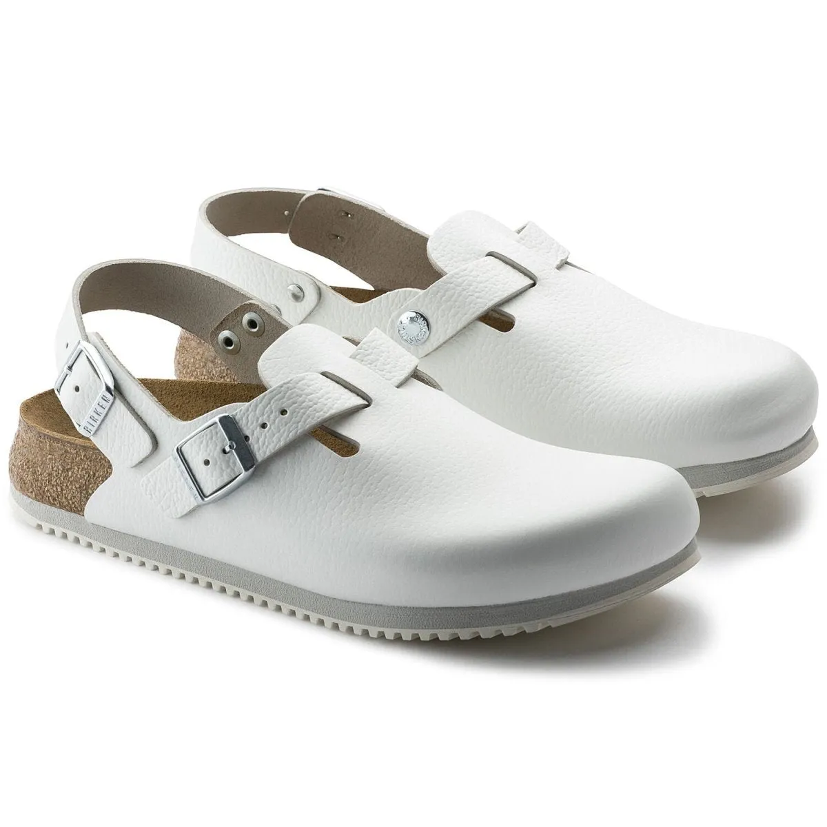 Birkenstock Women's Tokio Super Grip White Leather