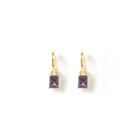 Birthstone Charm Earrings