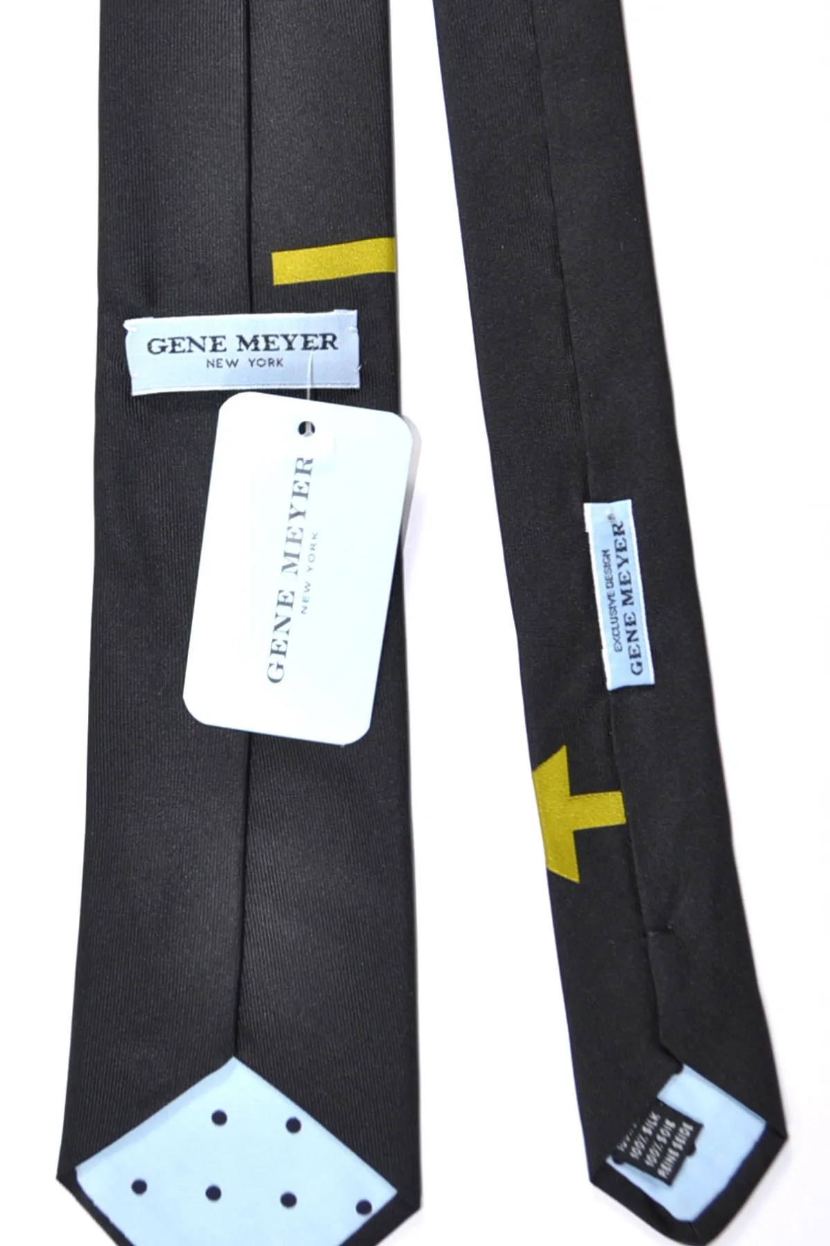 Gene Meyer Tie Black Olive Arrow SALE