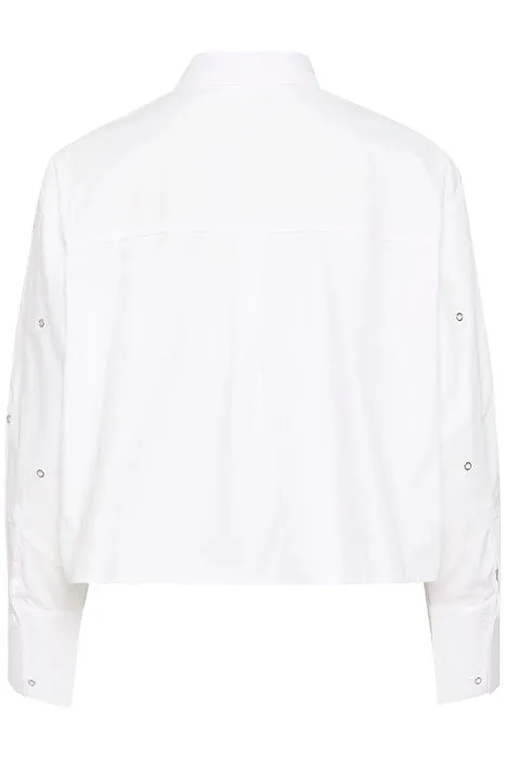 Karen By Simonsen Roysin Short Shirt in Bright White