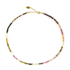 Saffron Gemstone Necklace