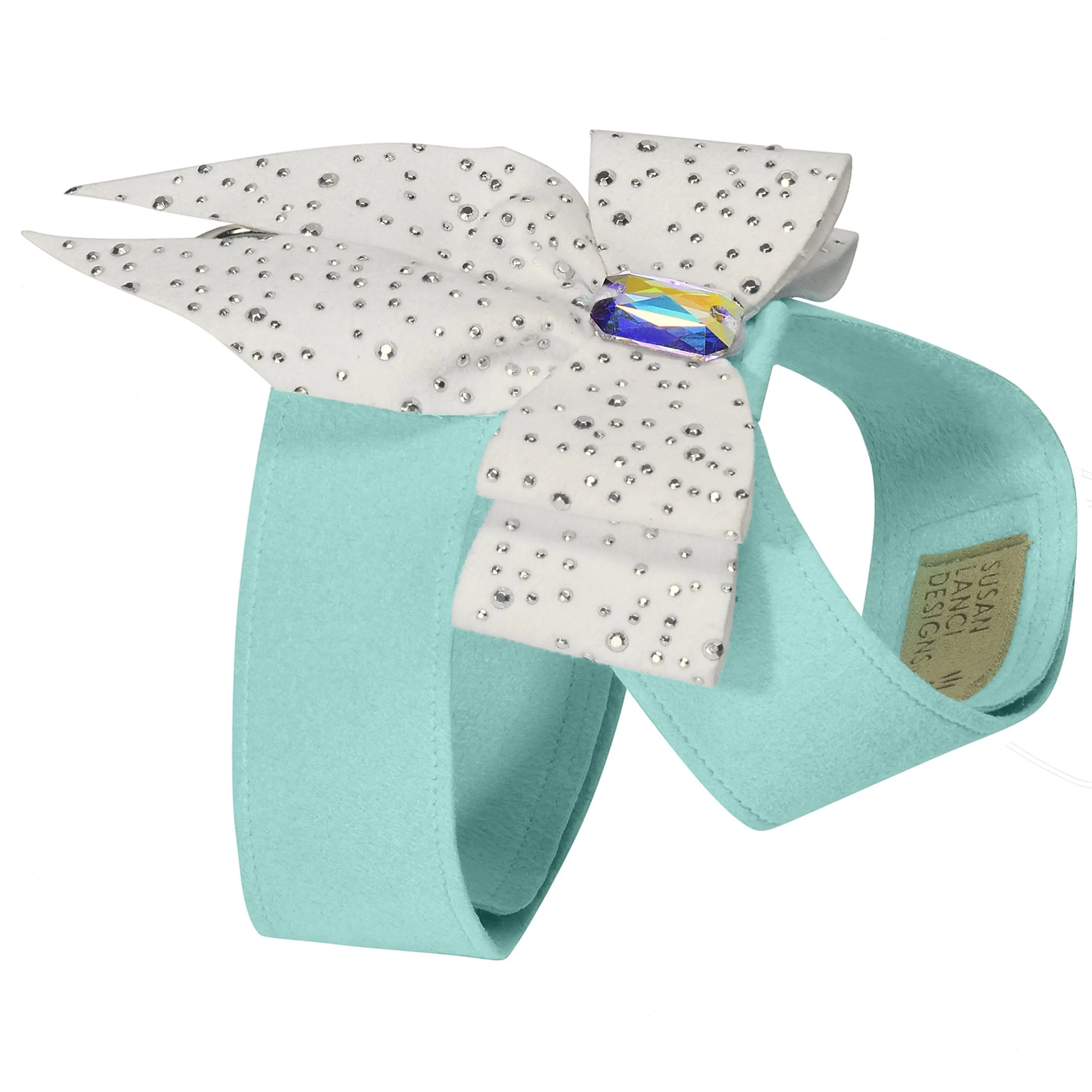 Tiffi's Gift Tinkie Harness With Aurora Borealis Emerald